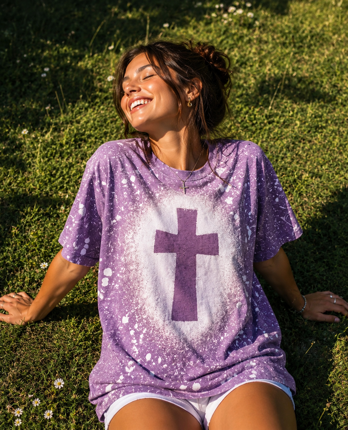 Cross Bleach Purple