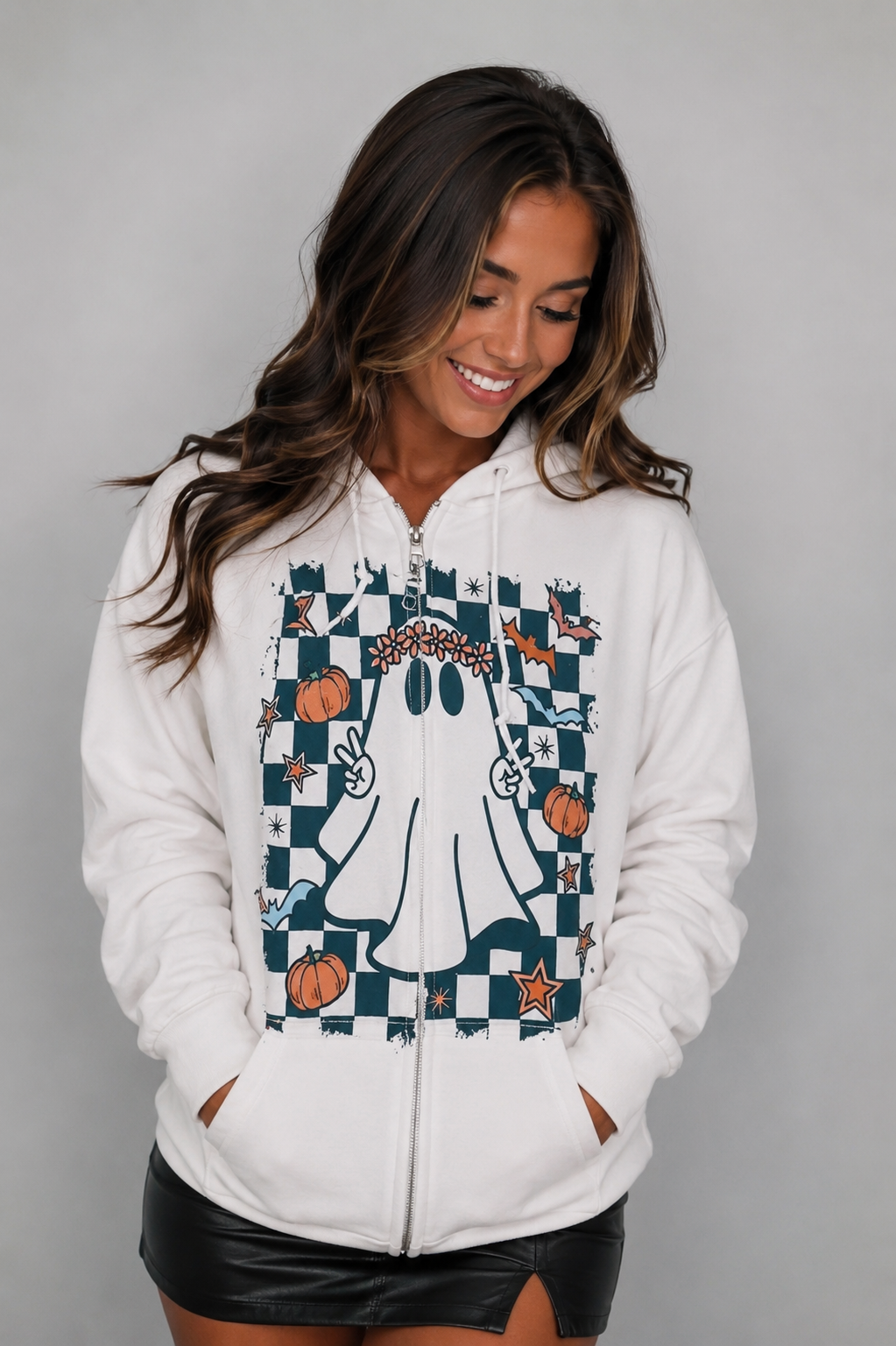 Hippie Ghost Zip