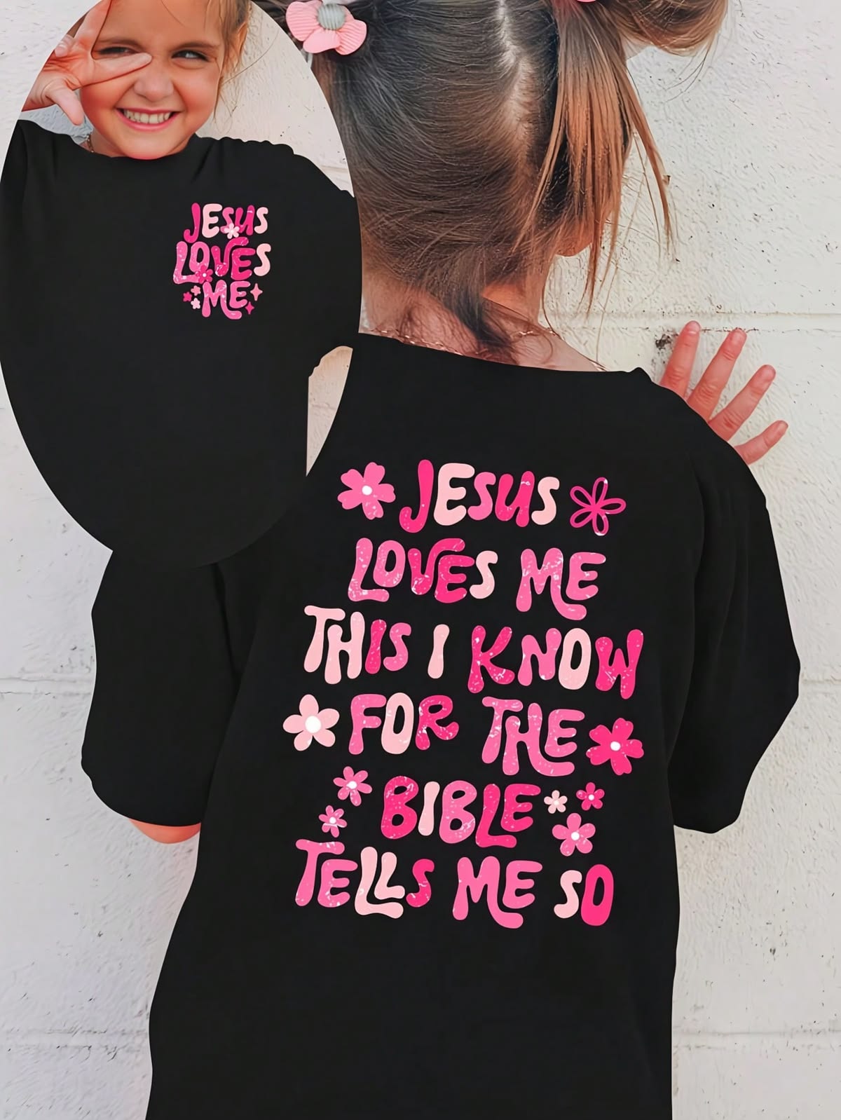 Jesus loves me this i know (pink)