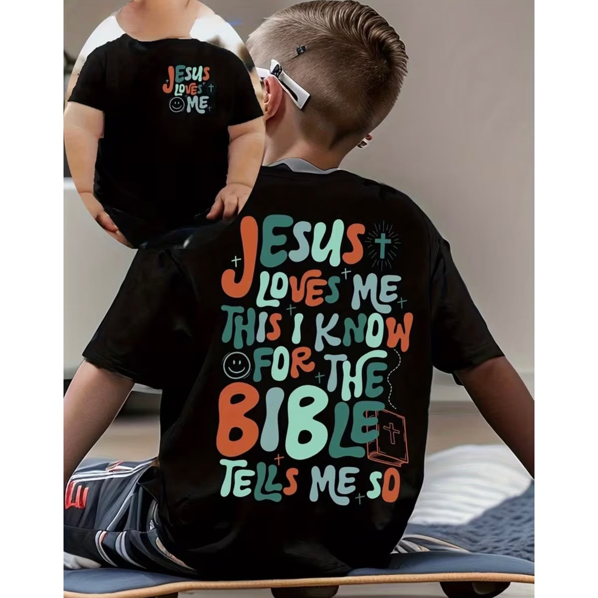 Jesus loves me this i know (blue)