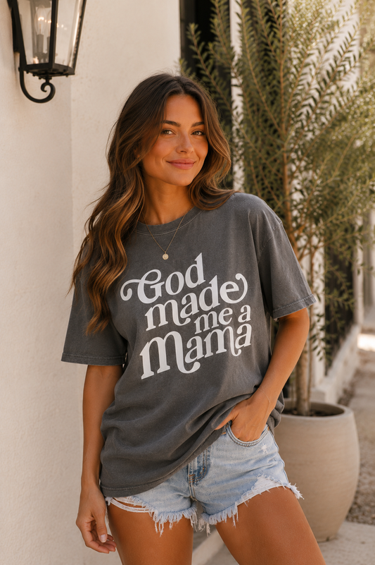 God made me mama PEPPER