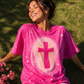 Cross Bleach Pink
