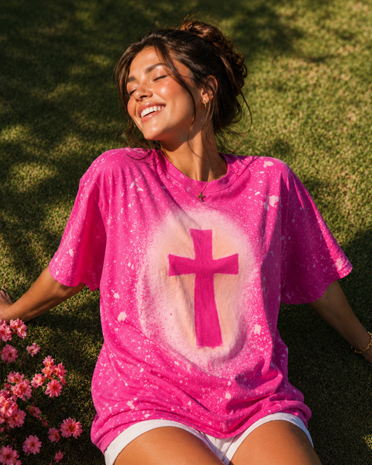 Cross Bleach Pink
