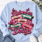 Dolly Parton SS light blue ￼